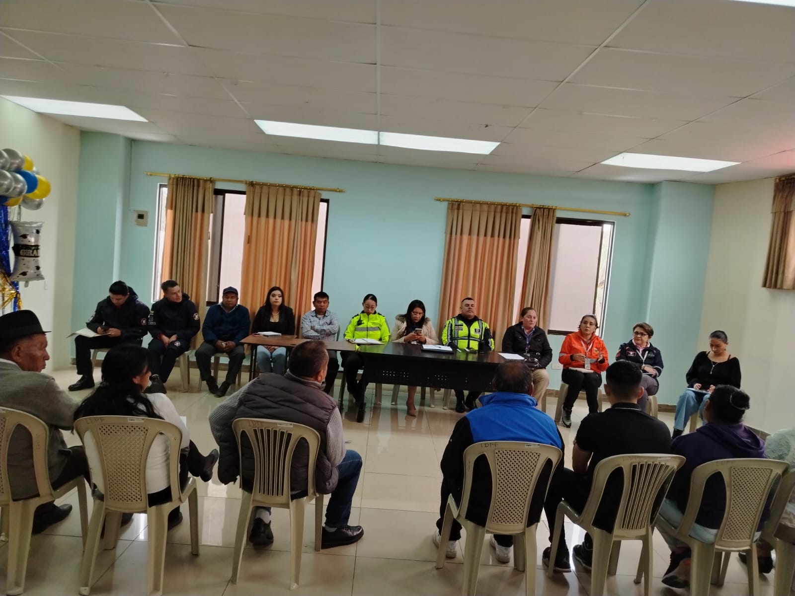 MESA DE TRABAJO EN GAP PICAIHUA AFINA PLAN DE SEGURIDAD PARA FIESTAS PATRONALES DE SAN ISIDRO LABRADOR 2025-2026